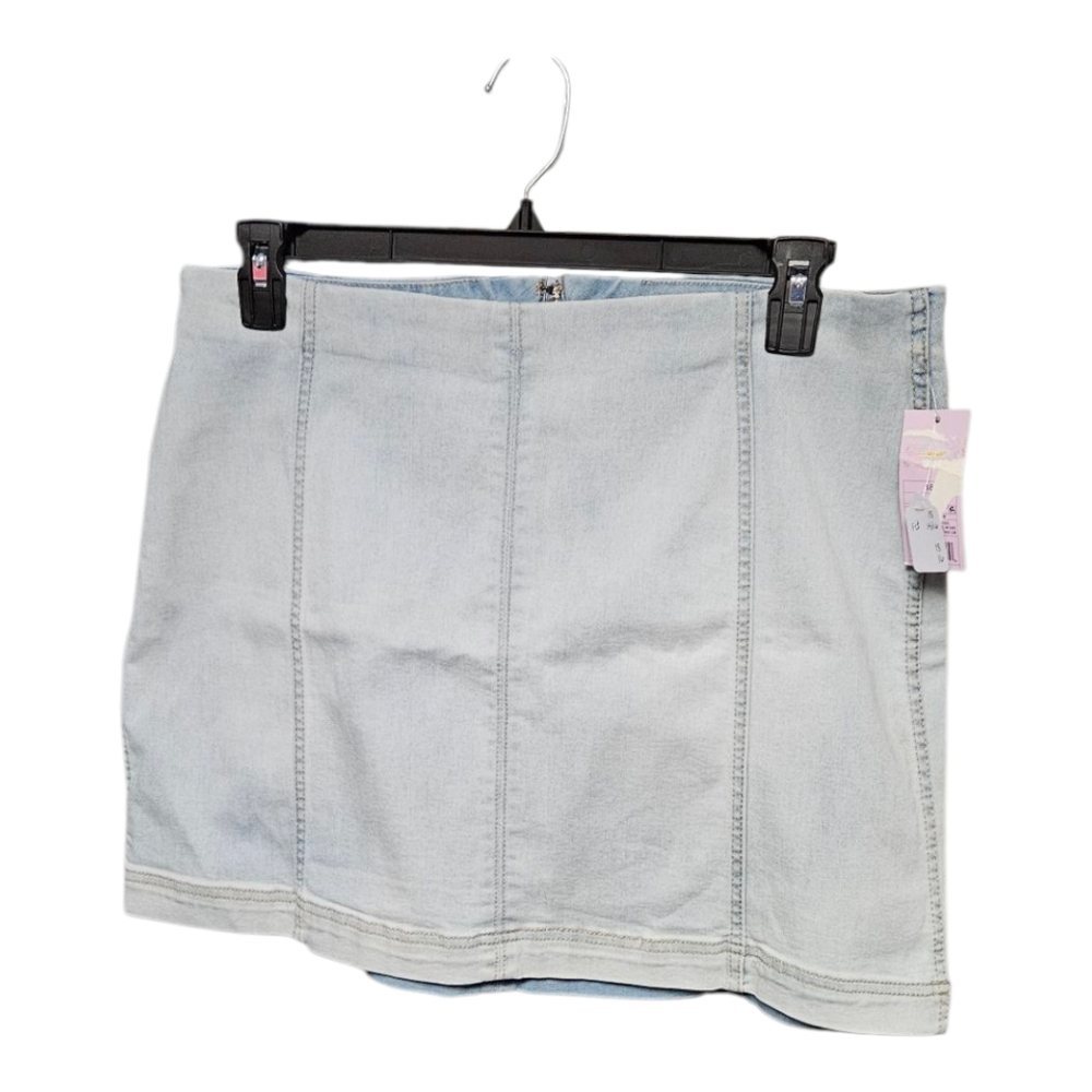 Light Blue Denim Skirt Size 18 Fit 12/14